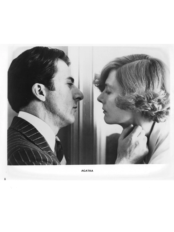 3 Agatha Dustin Hoffman Vanessa Redgrave B&W Press Photos Movie Still