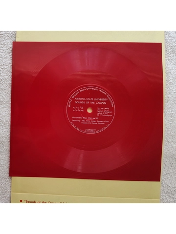 Vintage 1965 Arizona State University Sounds of the Campus 7