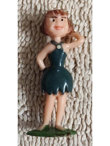 Vintage 1961 Marx Hanna Barbera TV Tinykins Betty Rubble Flintstones