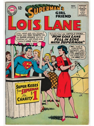 1964 Superman's Girlfriend Lois Lane #53 Hi-Res Scans Love Origin Dracula