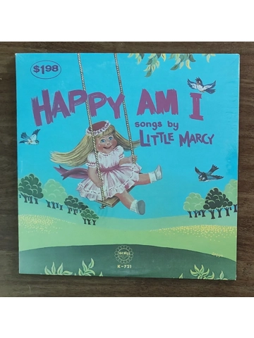 Vintage 1973 Little Marcy Happy Am I LP New Still Sealed NOS Shrink Wrap Word K-721