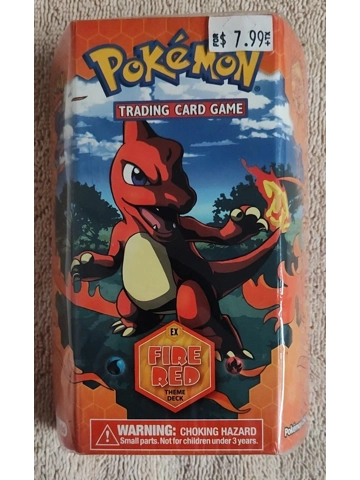 2004 Pokemon Ex Fire Red Theme Deck Sealed New NOS FireRed Nintendo Starter