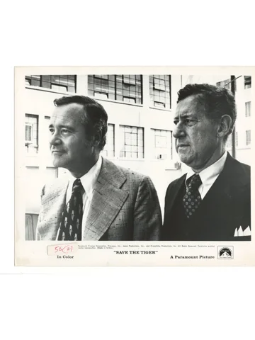 Save the Tiger Jack Lemmon Jack Gilford Press Photo Movie TV