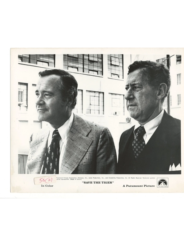 Save the Tiger Jack Lemmon Jack Gilford Press Photo Movie TV