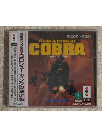 Vintage 3DO Scramble Cobra New Sealed Japanese Japan Pack-in-Video Import Genki
