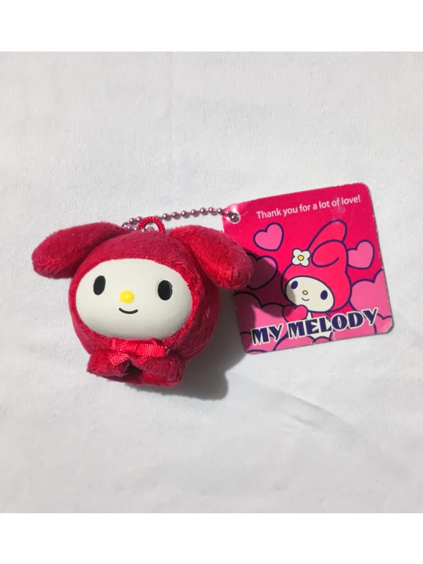 Sanrio My Melody Squishy Head Ball Chain