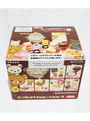 San-x Rilakkuma Chocolate Cafe Re-Ment Miniature Toys Set