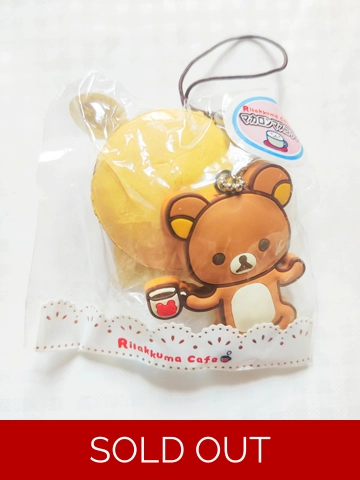 San-x Rilakkuma Squishy Macaron Strap (CHECK)