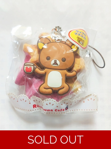 San-x Rilakkuma Squishy Waffle Strap