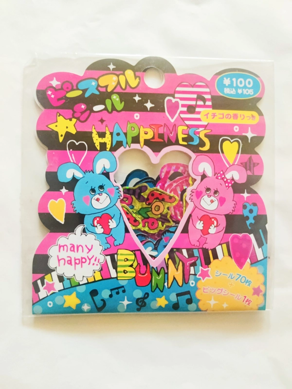 Mind Wave Happiness Bunny Sticker Flake Sack