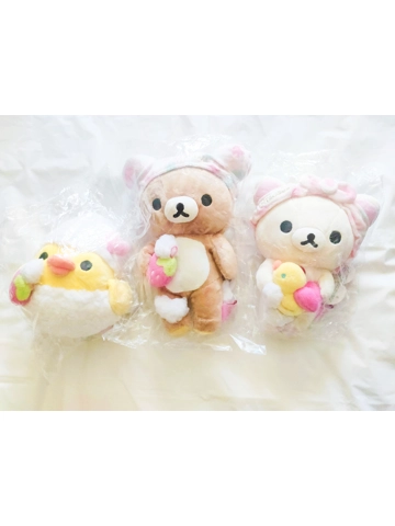 San-x Rilakkuma Bath Plush Bundle