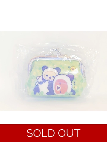 San-x Rilakkuma Panda Mini Coin Purse Ball Chain
