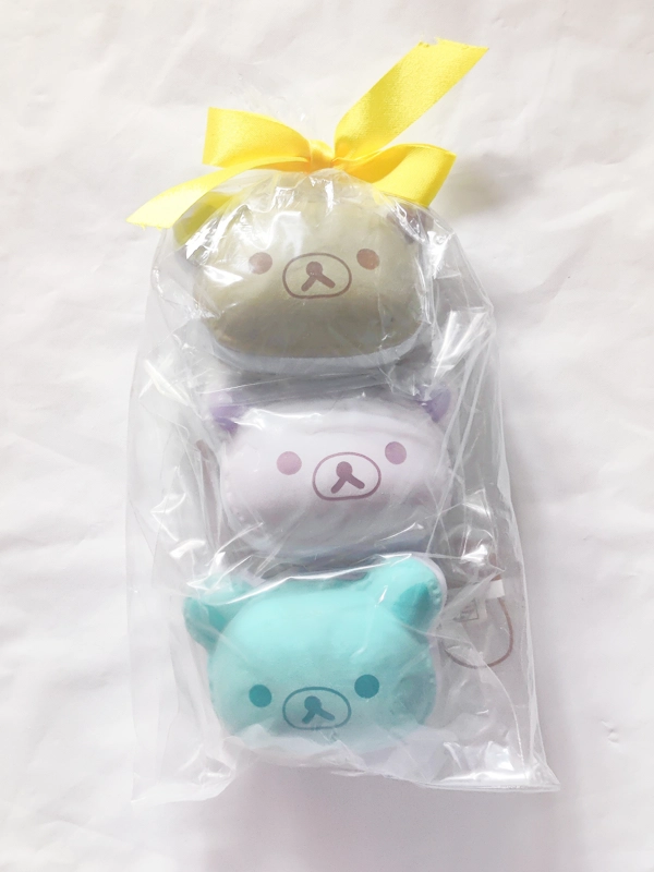 San-x Rilakkuma Squishy Macaron Bundle