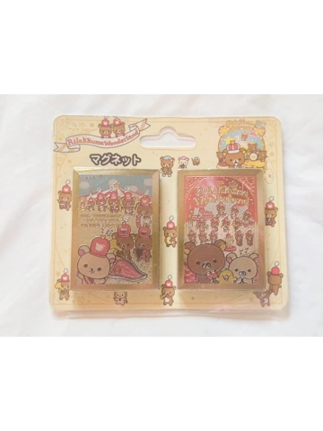 San-x Rilakkuma Wonderland Magnets