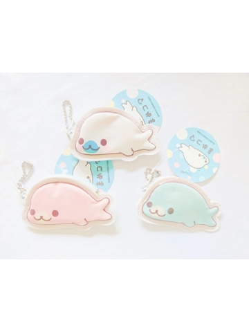 San-x Mamegoma Small Coin Pouch Ball Chain