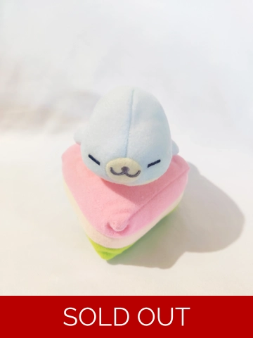 San-x Mini Mamegoma Hishi Mochi Plush