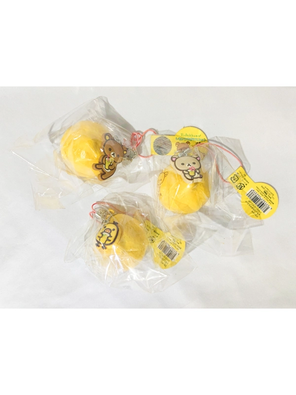 San-x Rilakkuma Squishy Lemon Bundle