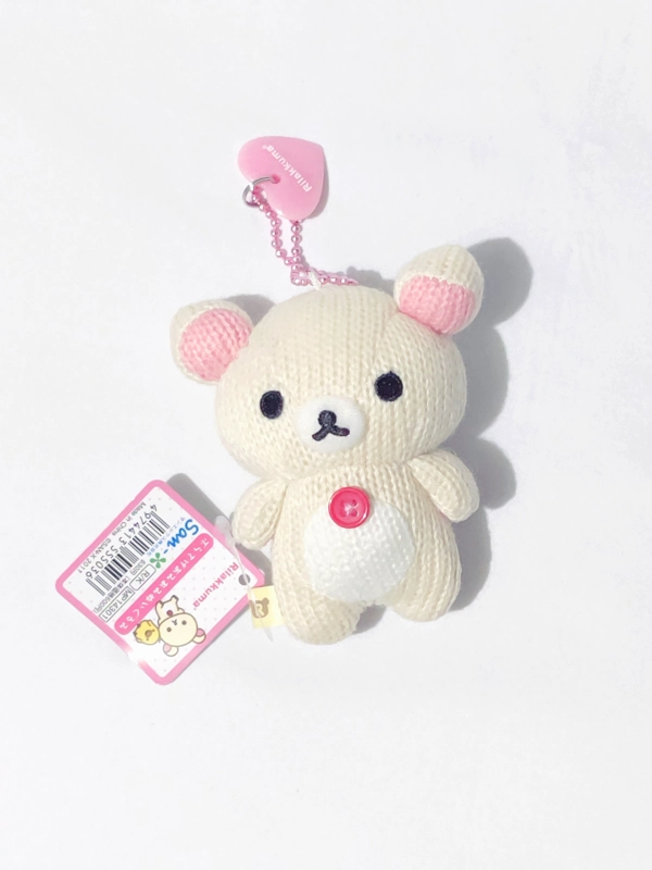 San-x Korilakkuma Knit Plush Ball Chain