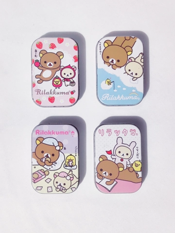 San-x Rilakkuma Tin Box