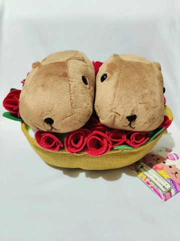 Banpresto Kapibarasan Flower Basket Plush