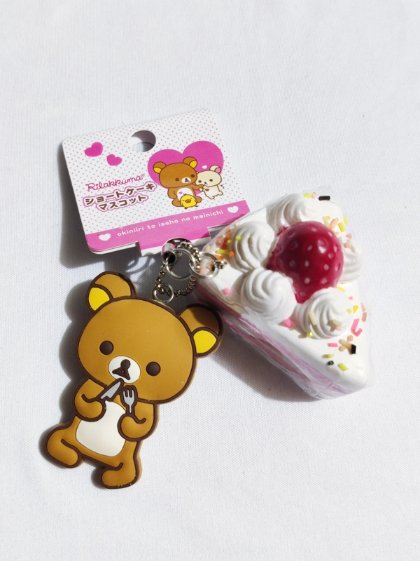 San-x Rilakkuma Squishy Cake Strap