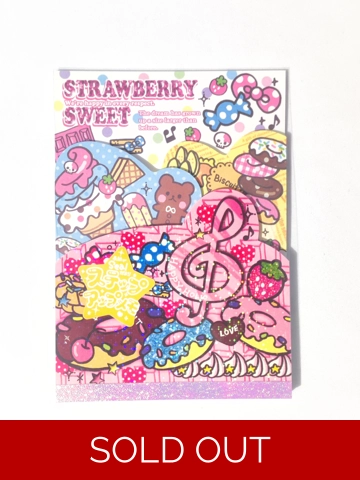 Crux Strawberry Sweet Memo Pad