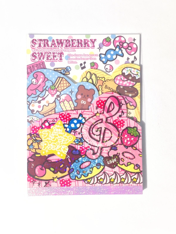 Crux Strawberry Sweet Memo Pad