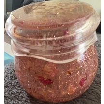 Rose Petal screw lid Jar