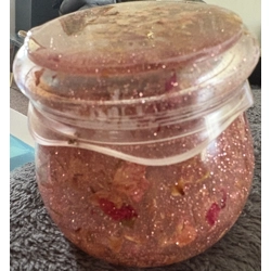 Rose Petal screw lid Jar