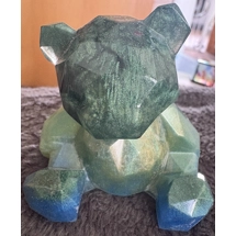 Green and blue Teddy Bear