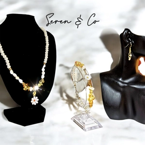 The Divine Daisy Collection by Seren & Co (Citrine & Clear Quartz)