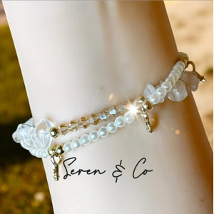 The key to your Heart (Rose Quartz, Quartz, Clear Quartz)