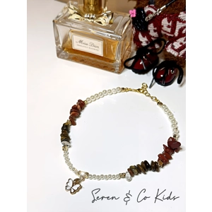 The Graceful Evolve Necklace (Tigers Eye, Mahogany obsidian, Clear Quartz) The Graceful Evolve Necklace (Tigers Eye, Mahogany obsidian, Clear Quartz)