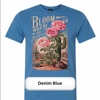 "Bloom Where You Are Planted" Christian Western Graphic Tee