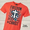 Freedom in Christ Front Graphic Tee