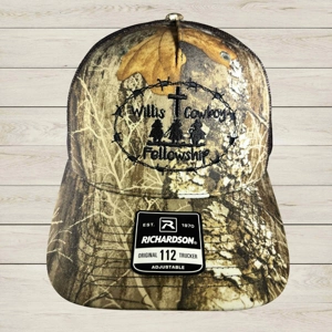 WCF Realtree Edge/Brown Richardson Snapbook Trucker Cap