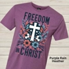 Freedom in Christ Front Graphic Tee