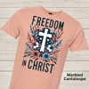 Freedom in Christ Front Graphic Tee