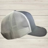 WCF Heather Gray and White Richardson Snapback Trucker Cap