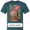 "Bloom Where You Are Planted" Christian Western Graphic Tee