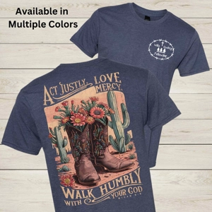 WCF Act Justly, Love Mercy Graphic Tee