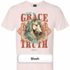 “Full of Grace and Truth” Christian Western Graphic Tee – John 1:17