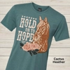 Hold On to Hope – Christian Western Graphic Tee (Hebrews 10:23)