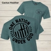 WCF One Nation Black Graphic Tee