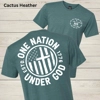 WCF One Nation White Graphic Tee