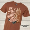 Hold On to Hope – Christian Western Graphic Tee (Hebrews 10:23)