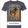 He Calms My Restless Soul – Western Christian Graphic Tee