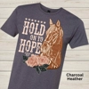 Hold On to Hope – Christian Western Graphic Tee (Hebrews 10:23)
