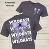 Willis Wildkats Coquette Bow Graphic Tee with Pocket Logo