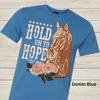 Hold On to Hope – Christian Western Graphic Tee (Hebrews 10:23)